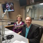 Dr. Anthony Breit and Jodi in the studio